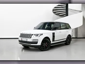 Land Rover  Range Rover  Vogue SE Super charged  2019  Automatic  93,100 Km  8 Cylinder  Four Wheel Drive (4WD)  SUV  White