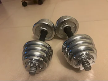 Weights - Adjustable Dumbbells  - White