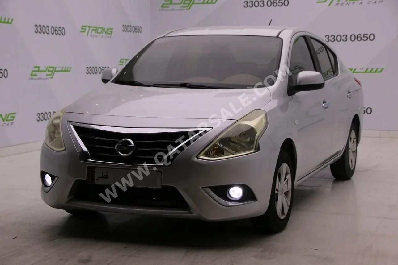 Nissan  Sunny  2015  Automatic  191,000 Km  4 Cylinder  Front Wheel Drive (FWD)  Sedan  Silver