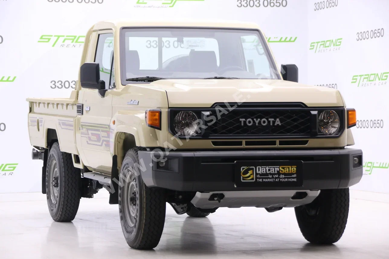 Toyota  Land Cruiser  LX  2024  Manual  1,900 Km  6 Cylinder  Four Wheel Drive (4WD)  Pick Up  Beige