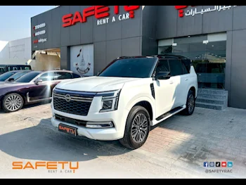 Nissan  Patrol  6 Cylinder  SUV ( AWD )  White  2025