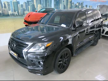 Lexus  LX  570 S  2015  Automatic  216,000 Km  8 Cylinder  Four Wheel Drive (4WD)  SUV  Black