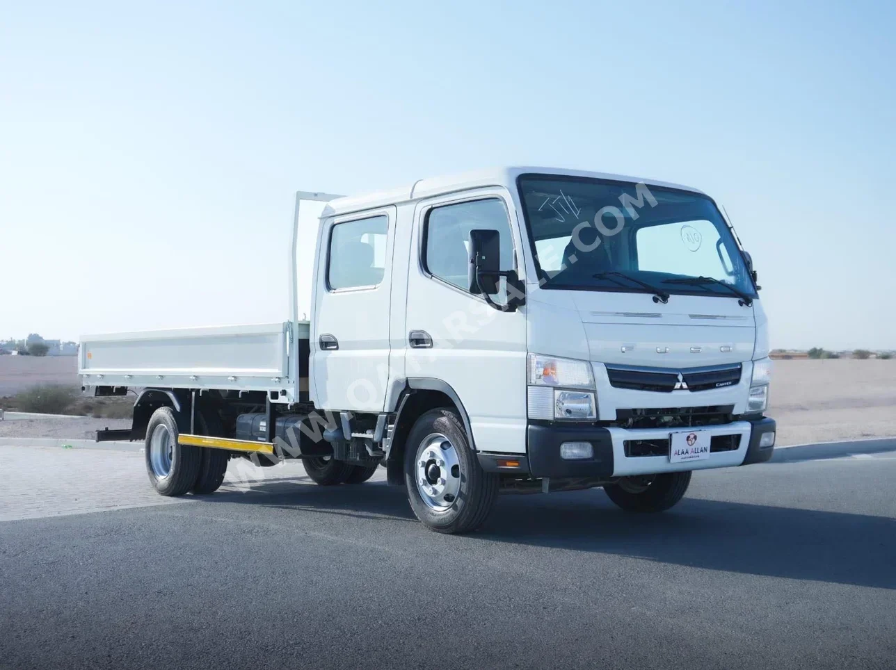 Mitsubishi  Fuso Canter  2024  Manual  0 Km  4 Cylinder  Rear Wheel Drive (RWD)  Pick Up  White  With Warranty