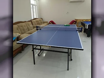 Black and Blue  Tennis (ping pong) Table