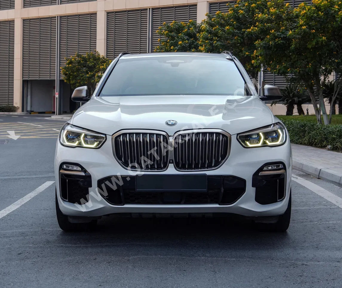 BMW  X-Series  X5 M50i  2020  Automatic  120,000 Km  6 Cylinder  Four Wheel Drive (4WD)  SUV  White