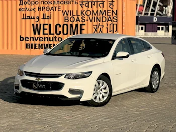 Chevrolet  Malibu  LS  2018  Automatic  58,000 Km  4 Cylinder  Front Wheel Drive (FWD)  Sedan  White