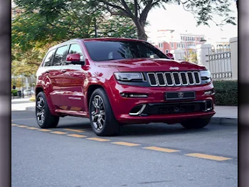 Jeep  Grand Cherokee  SRT  2015  Automatic  89,000 Km  8 Cylinder  Four Wheel Drive (4WD)  SUV  Red