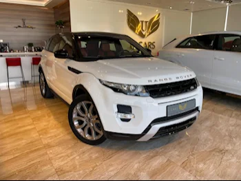 Land Rover  Evoque  2015  Automatic  116,000 Km  4 Cylinder  Four Wheel Drive (4WD)  SUV  White