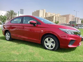 Honda  City  4 Cylinder  Sedan  Red  2022