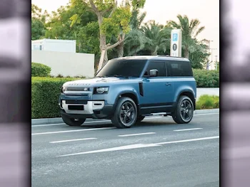 Land Rover  Defender  90 HSE  2023  Automatic  15,000 Km  6 Cylinder  Four Wheel Drive (4WD)  SUV  Blue  With Warranty