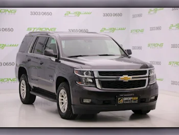 Chevrolet  Tahoe  LT  2018  Automatic  148,000 Km  8 Cylinder  Four Wheel Drive (4WD)  SUV  Gray