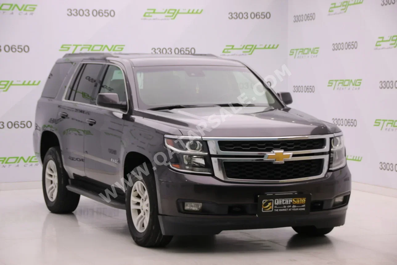 Chevrolet  Tahoe  LT  2018  Automatic  148,000 Km  8 Cylinder  Four Wheel Drive (4WD)  SUV  Gray