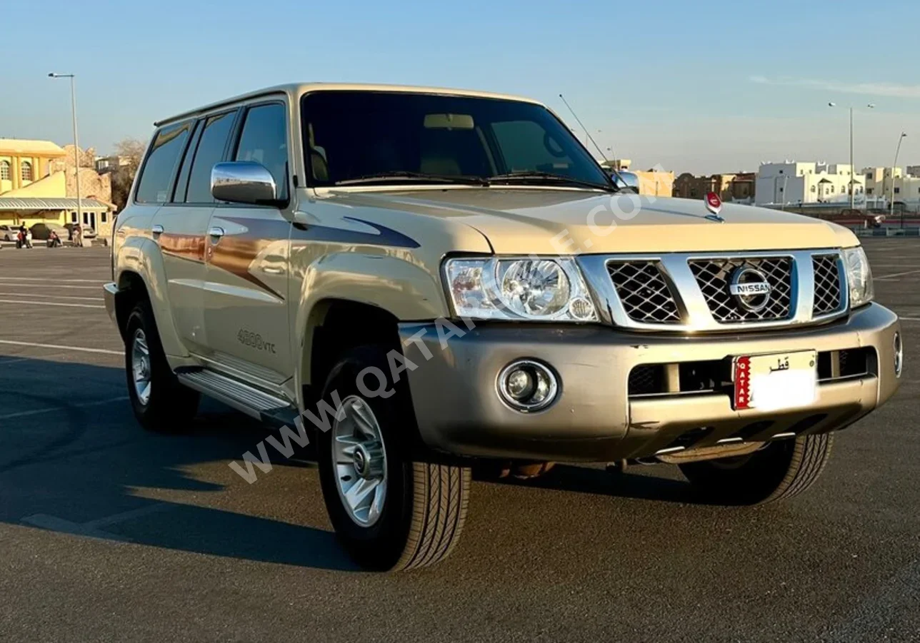 Nissan  Patrol  Safari  2014  Automatic  168,000 Km  6 Cylinder  Four Wheel Drive (4WD)  SUV  Beige