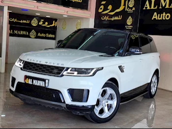 Land Rover  Range Rover  Sport  2019  Automatic  62,000 Km  6 Cylinder  Four Wheel Drive (4WD)  SUV  White