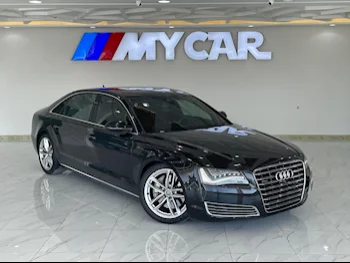 Audi  A8  4.0  2014  Automatic  129,000 Km  8 Cylinder  All Wheel Drive (AWD)  Sedan  Black