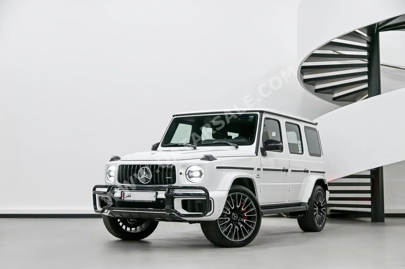 Mercedes-Benz  G-Class  63 AMG  2025  Automatic  0 Km  8 Cylinder  Four Wheel Drive (4WD)  SUV  White  With Warranty