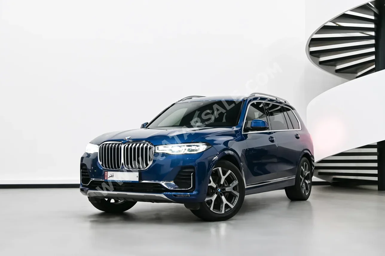 BMW  X-Series  X7 40i  2020  Automatic  112,800 Km  6 Cylinder  All Wheel Drive (AWD)  SUV  Blue