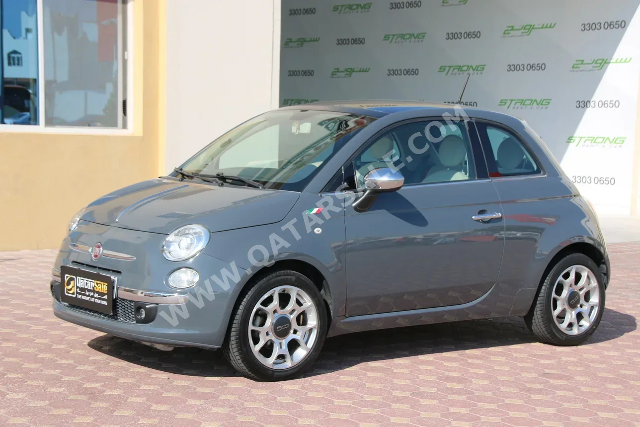 Fiat  500  2014  Automatic  20,000 Km  4 Cylinder  Front Wheel Drive (FWD)  Hatchback  Gray Nardo