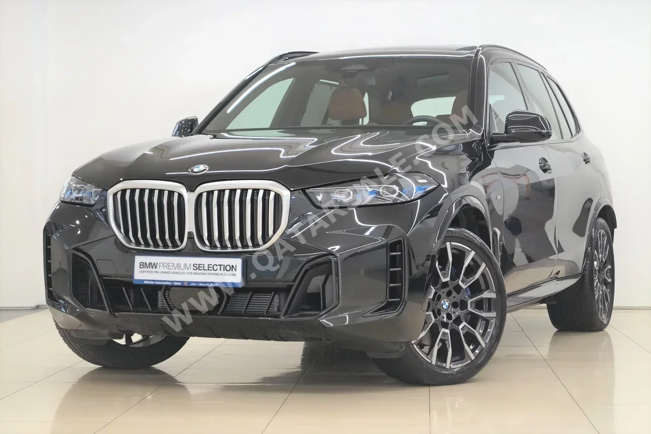 BMW  X-Series  X5  2024  Automatic  6,500 Km  6 Cylinder  Four Wheel Drive (4WD)  SUV  Black  With Warranty