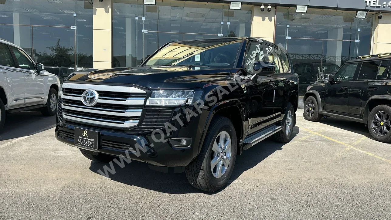 Toyota  Land Cruiser  GXR  2024  Automatic  0 Km  6 Cylinder  Four Wheel Drive (4WD)  SUV  Black  With Warranty