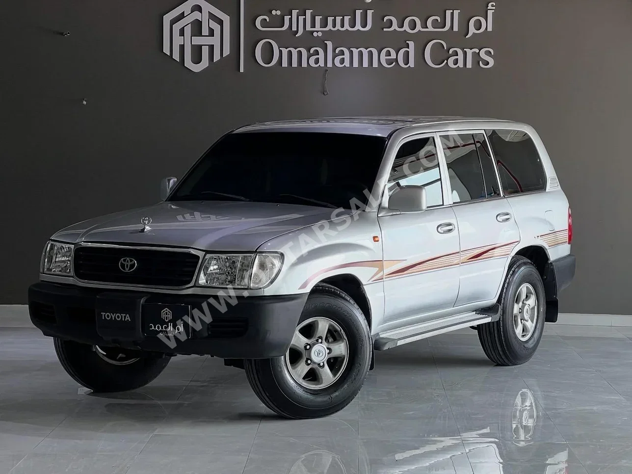 Toyota  Land Cruiser  GXR  2001  Manual  429,000 Km  6 Cylinder  Four Wheel Drive (4WD)  SUV  Silver