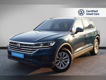 Volkswagen  Touareg  2021  Automatic  60,000 Km  6 Cylinder  All Wheel Drive (AWD)  SUV  Blue