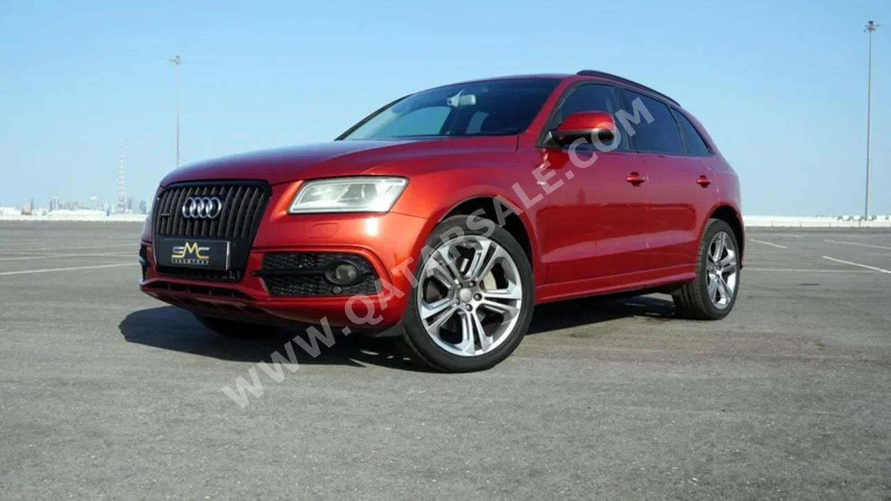 Audi  Q5  3.0 T  2014  Automatic  120,000 Km  6 Cylinder  All Wheel Drive (AWD)  SUV  Red