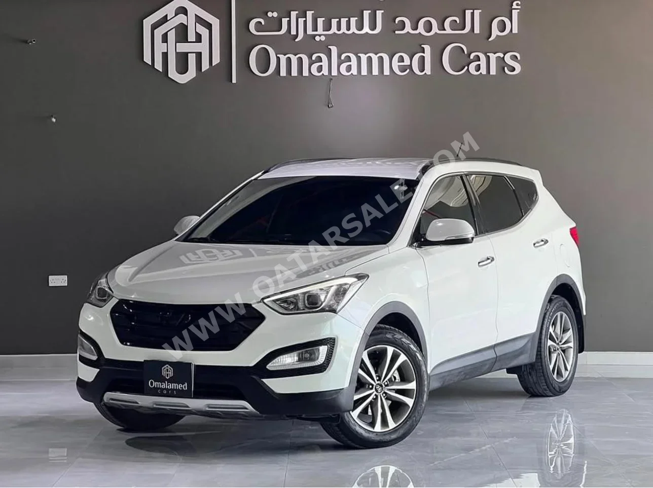 Hyundai  Santa Fe  2015  Automatic  134,000 Km  6 Cylinder  Four Wheel Drive (4WD)  SUV  White