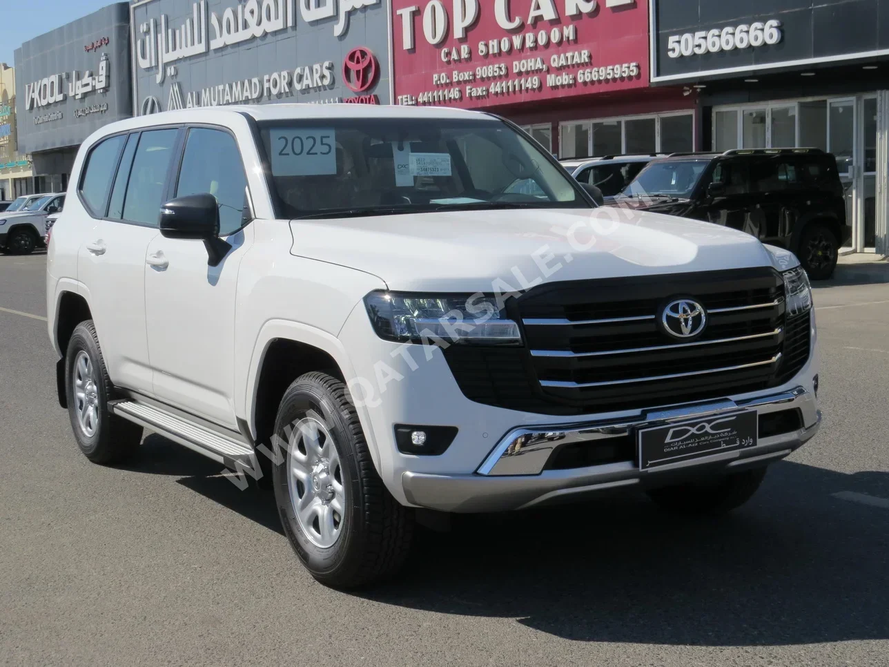 Toyota  Land Cruiser  GX  2025  Automatic  0 Km  6 Cylinder  Four Wheel Drive (4WD)  SUV  White  With Warranty