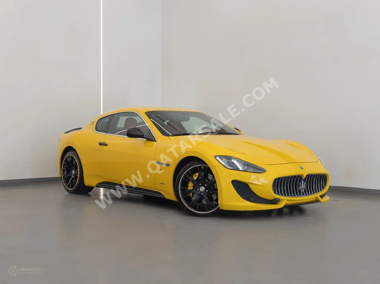 Maserati  GranTurismo  2015  Automatic  98,000 Km  8 Cylinder  Rear Wheel Drive (RWD)  Coupe / Sport  Yellow