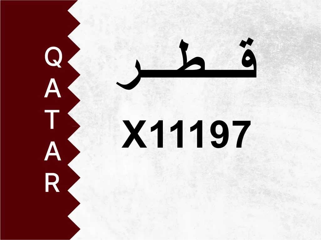 رقم خاص  X11197  رقم مميز