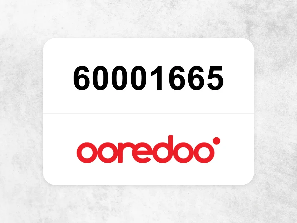 Ooredoo Mobile Phone  60001665