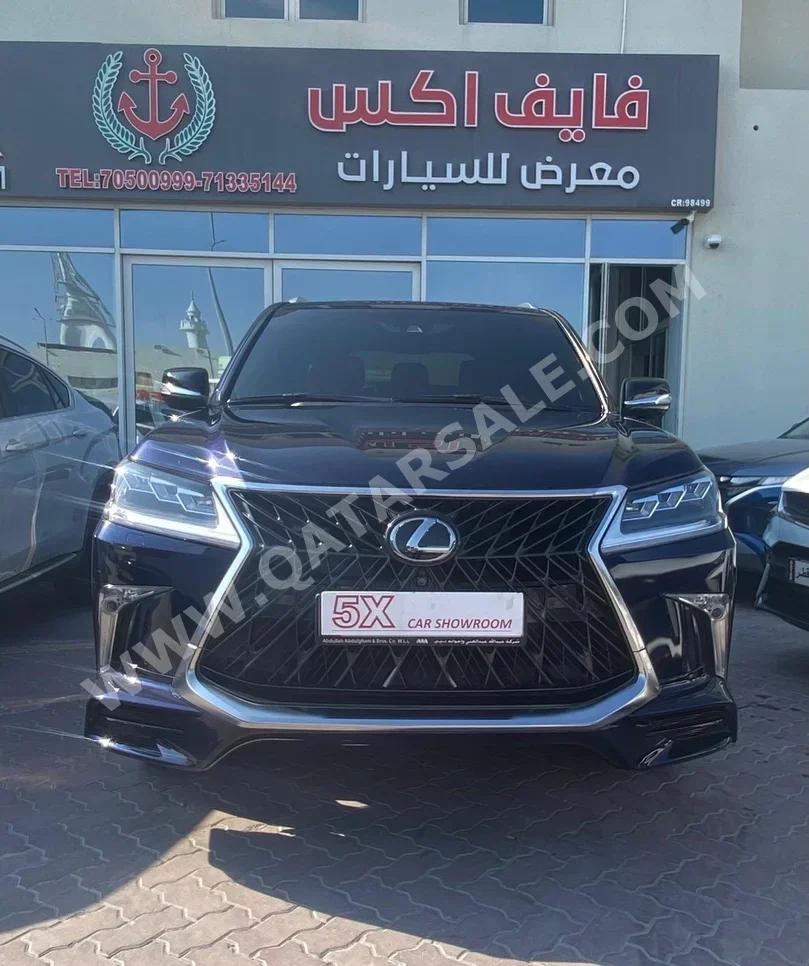 Lexus  LX  570 S  2020  Automatic  107,000 Km  8 Cylinder  Four Wheel Drive (4WD)  SUV  Black