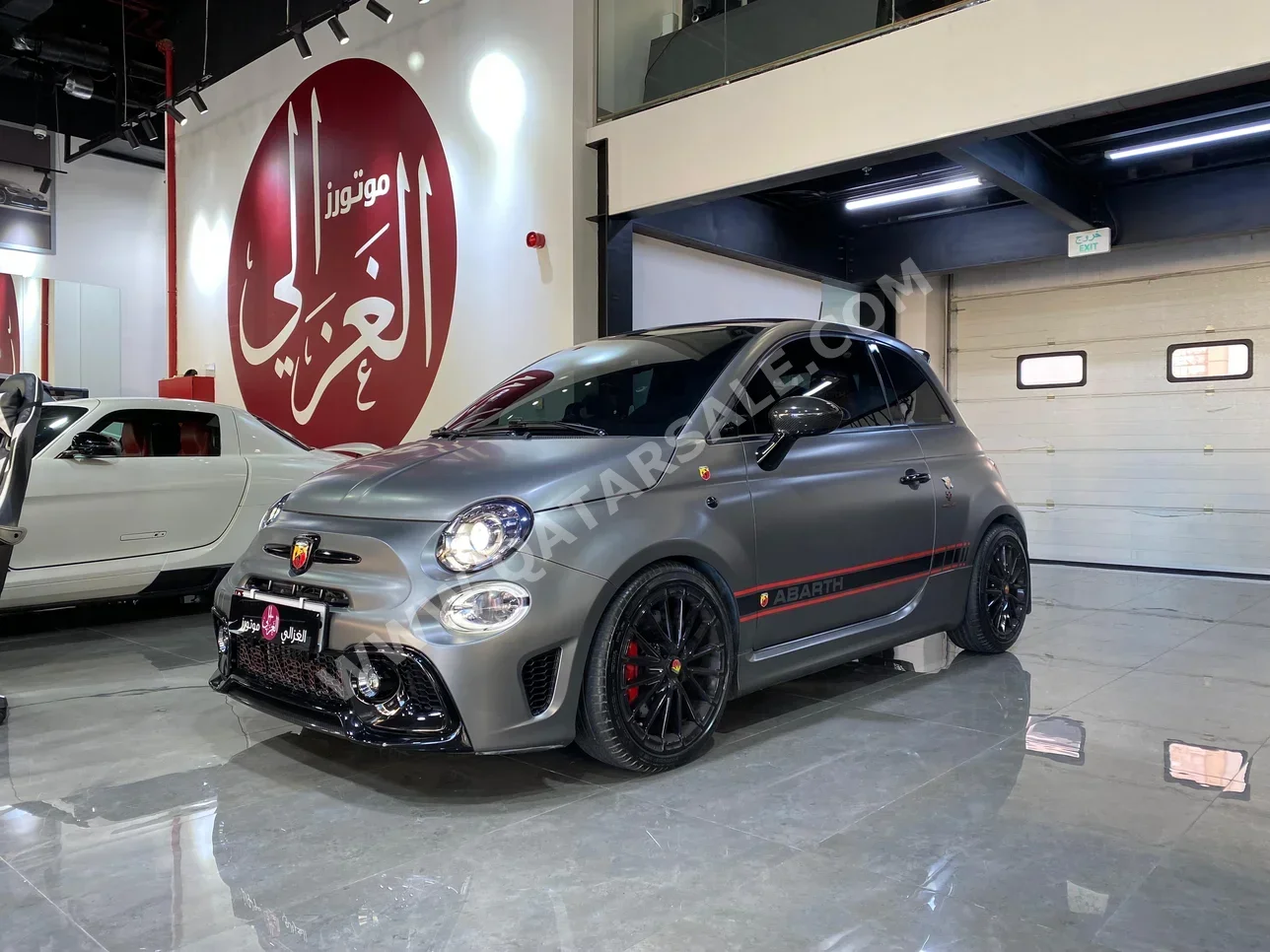 Fiat  595  Abarth  2022  Automatic  20,000 Km  4 Cylinder  Front Wheel Drive (FWD)  Hatchback  Gray  With Warranty