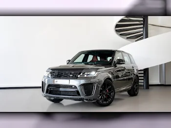 Land Rover  Range Rover  Sport SVR  2019  Automatic  68,200 Km  8 Cylinder  Four Wheel Drive (4WD)  SUV  Dark Gray