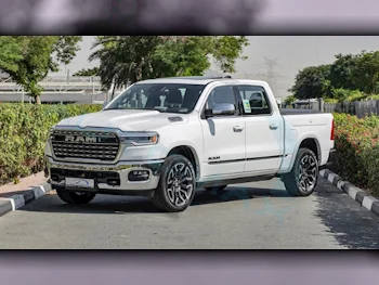 Dodge  Ram  Limited  2025  Automatic  0 Km  6 Cylinder  Four Wheel Drive (4WD)  Pick Up  White  With Warranty