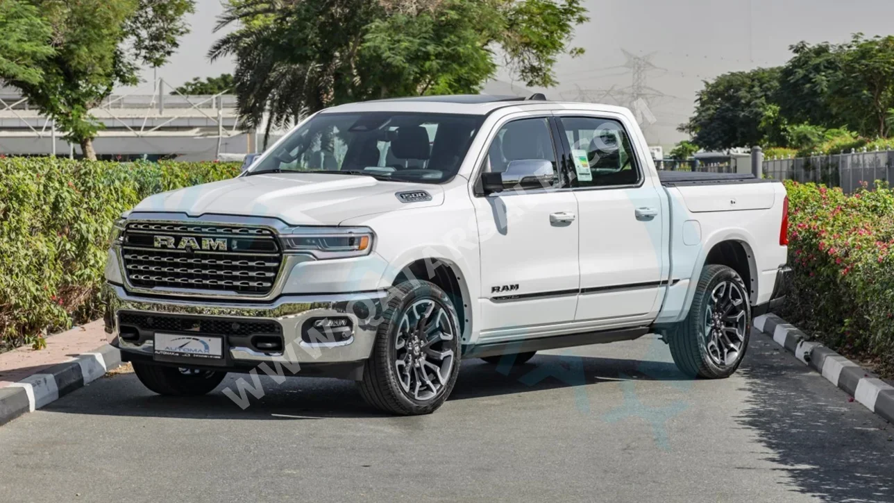 Dodge  Ram  Limited  2025  Automatic  0 Km  6 Cylinder  Four Wheel Drive (4WD)  Pick Up  White  With Warranty