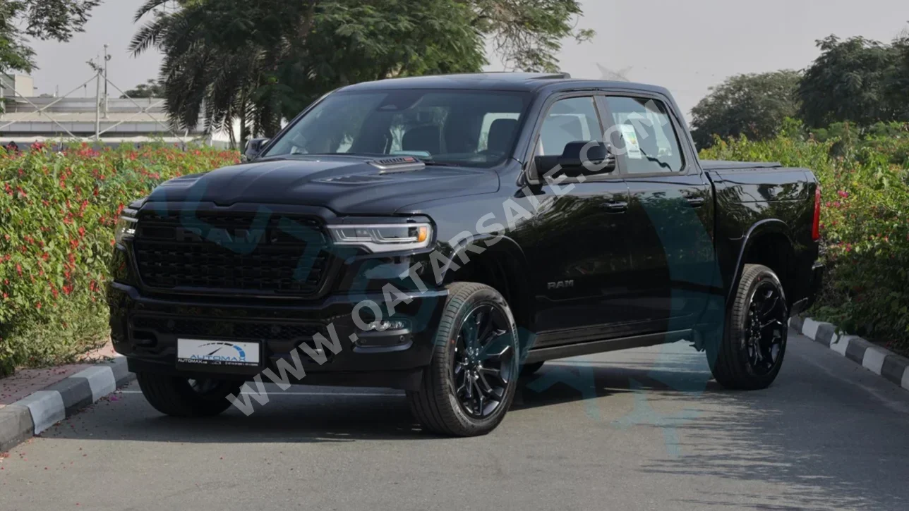 Dodge  Ram  Limited  2025  Automatic  0 Km  6 Cylinder  Four Wheel Drive (4WD)  Pick Up  Black  With Warranty