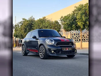 Mini  Cooper  Paceman  2014  Automatic  87,000 Km  4 Cylinder  Front Wheel Drive (FWD)  Hatchback  Black