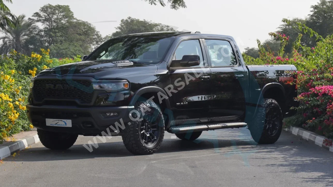 Dodge  Ram  Rebel  2025  Automatic  0 Km  6 Cylinder  Four Wheel Drive (4WD)  Pick Up  Black  With Warranty