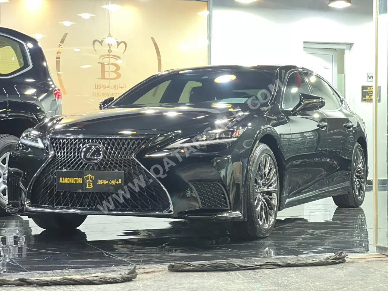 Lexus  LS  500  2022  Automatic  14,000 Km  8 Cylinder  Rear Wheel Drive (RWD)  Sedan  Black  With Warranty