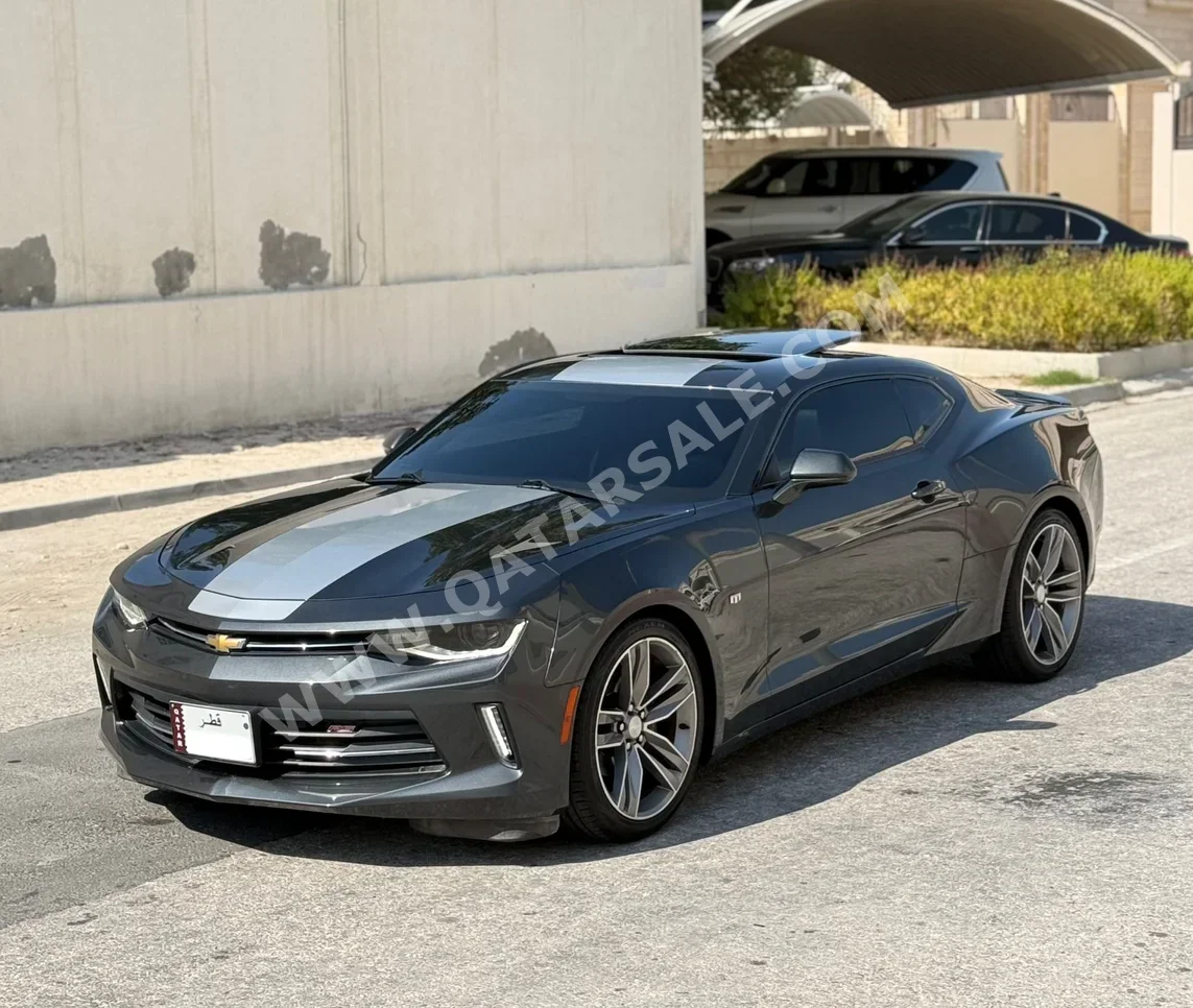 Chevrolet  Camaro  RS  2017  Automatic  37,000 Km  6 Cylinder  Rear Wheel Drive (RWD)  Coupe / Sport  Gray  With Warranty