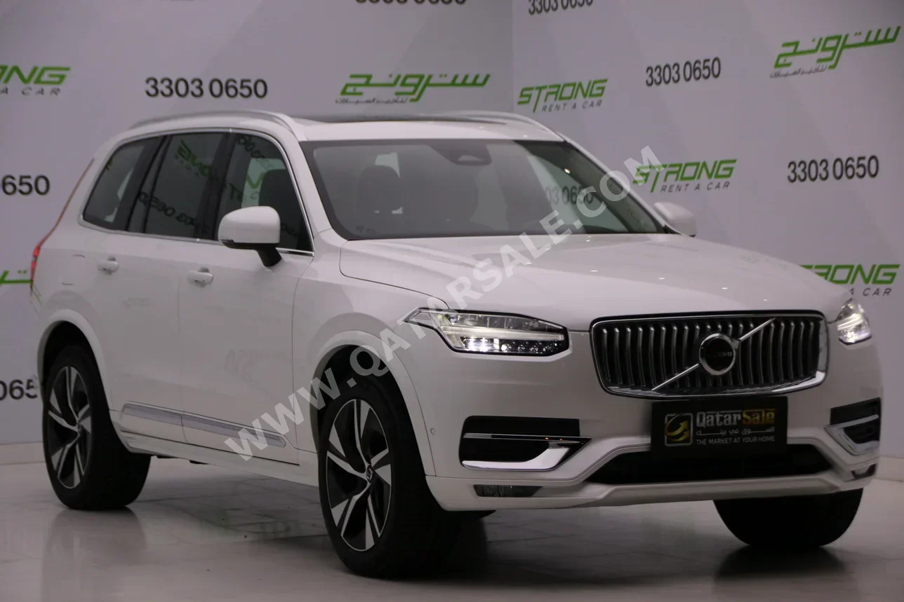 Volvo  XC  90  2024  Automatic  7,000 Km  4 Cylinder  Four Wheel Drive (4WD)  SUV  White  With Warranty