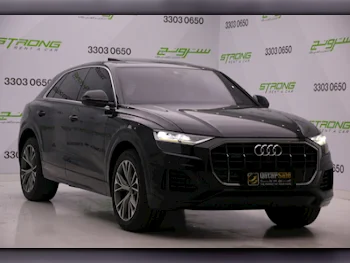 Audi  Q8  2021  Automatic  140,000 Km  6 Cylinder  Four Wheel Drive (4WD)  SUV  Black  With Warranty