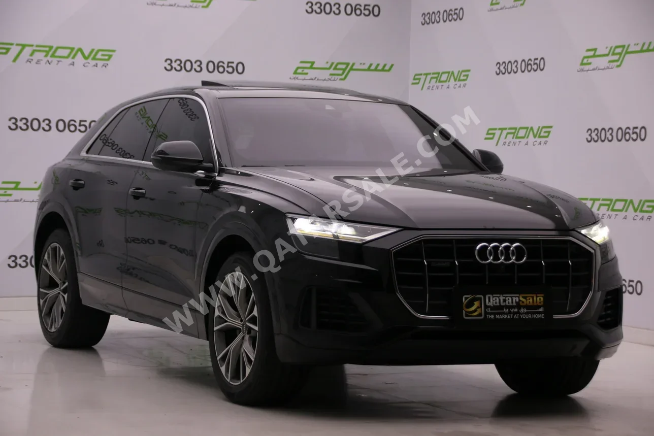 Audi  Q8  2021  Automatic  140,000 Km  6 Cylinder  Four Wheel Drive (4WD)  SUV  Black  With Warranty