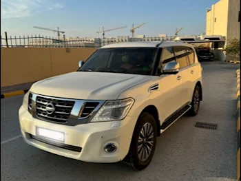 Nissan  Patrol  Platinum  2017  Automatic  138,000 Km  6 Cylinder  Four Wheel Drive (4WD)  SUV  White