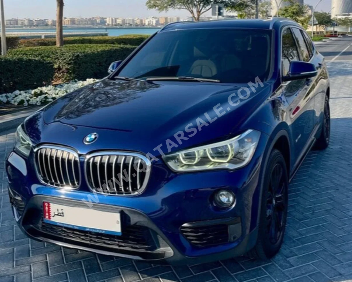 BMW  X-Series  X1  2017  Automatic  121,000 Km  4 Cylinder  Four Wheel Drive (4WD)  SUV  Blue  With Warranty