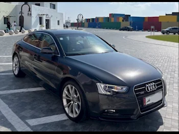 Audi  A5  2.0 T  2015  Automatic  62,000 Km  2 Cylinder  Front Wheel Drive (FWD)  Classic  Black and Gray