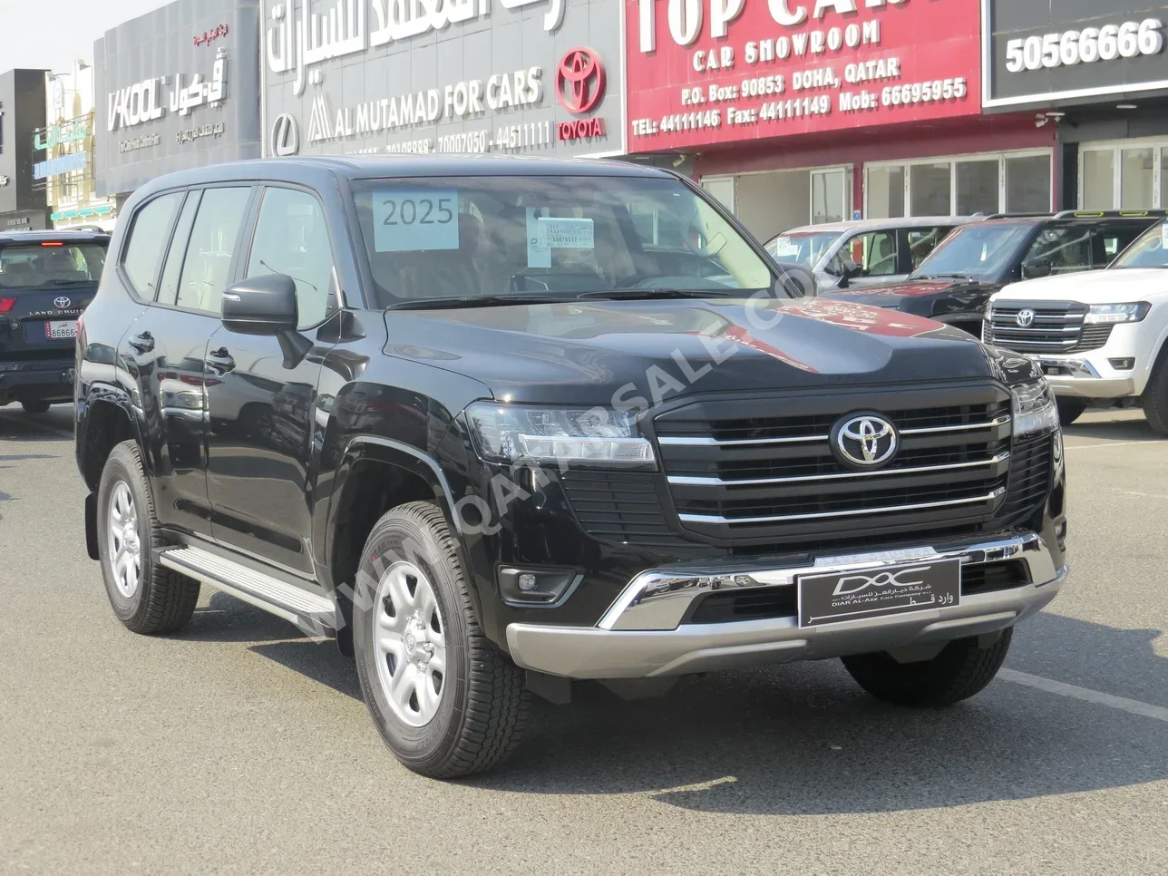 Toyota  Land Cruiser  GX  2025  Automatic  0 Km  6 Cylinder  Four Wheel Drive (4WD)  SUV  Black  With Warranty