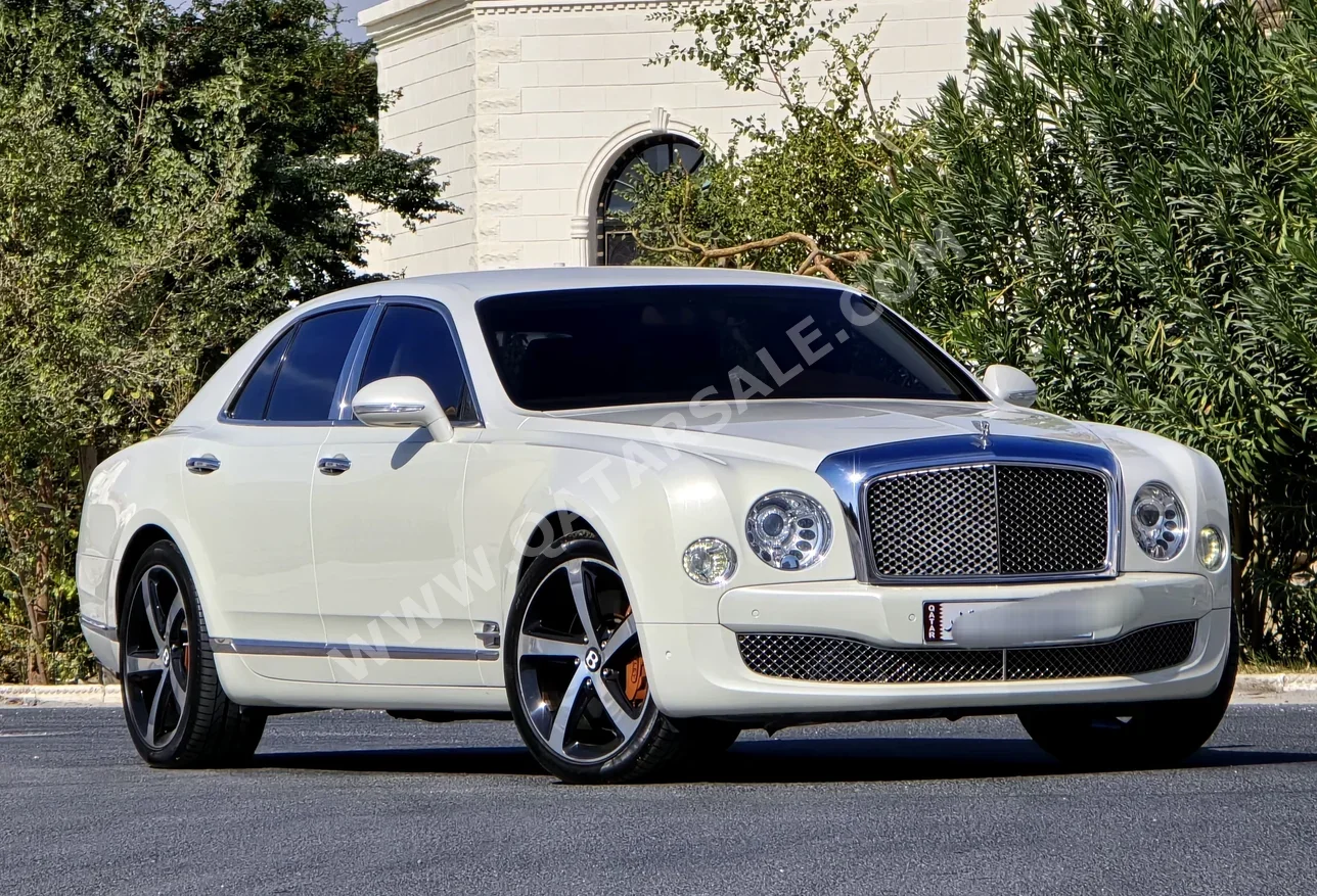  Bentley  Mulsanne  2011  Automatic  35,000 Km  12 Cylinder  All Wheel Drive (AWD)  Sedan  White  With Warranty